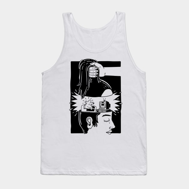 Busted Tank Top by annikashop